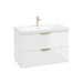 Sonas Stockholm Wall Hung Vanity Unit With Basin & Handle