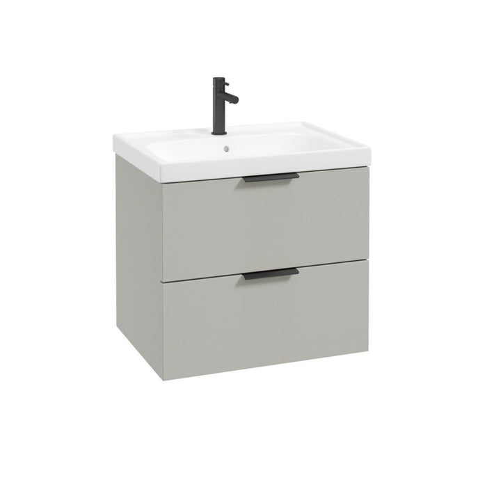 Sonas Stockholm Wall Hung Vanity Unit With Basin & Handle