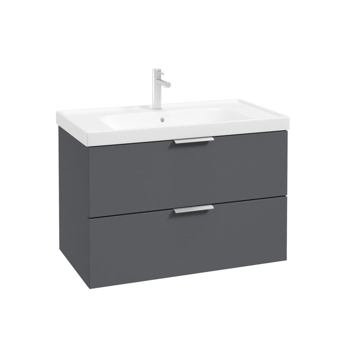 Sonas Stockholm Wall Hung Vanity Unit With Basin & Handle