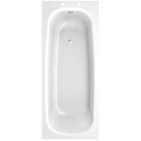 Sonas Strata Anti Slip Single Ended Steel Bath - 1500mm X
