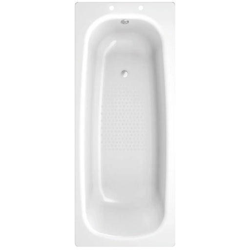 Sonas Strata Anti Slip Single Ended Steel Bath - 1500mm X