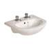 Sonas Strata Semi Recessed Basin 550mm Wide - 2 Tap Holes