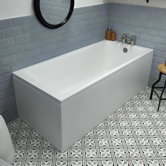 Sonas Strata Single Ended Steel Bath with Anti Slip