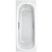 Sonas Strata Single Ended Steel Bath With Grips - 1500mm X