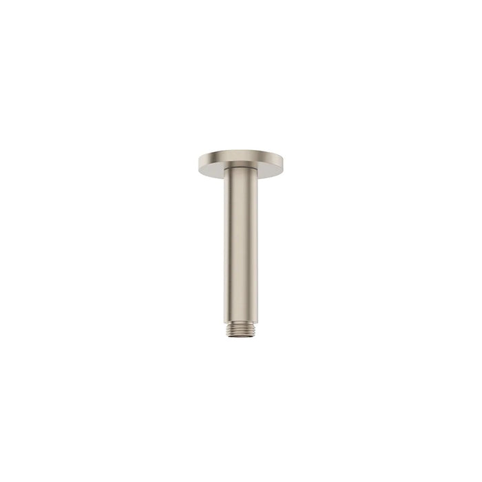 Sonas Sync Round Ceiling Shower Arm - 200mm Long - Brushed