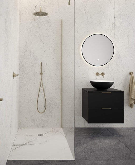 Sonas Unity Rectangular Shower Tray With Waste - White