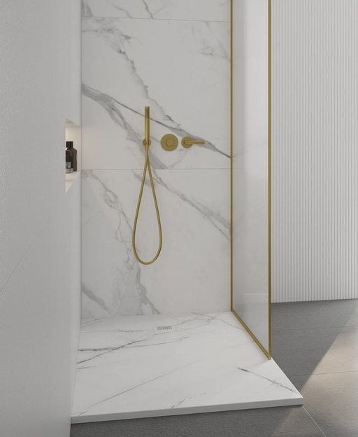 Sonas Unity Rectangular Shower Tray With Waste - White