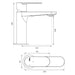 Sonas Urban Living Basin Mixer Tap - Basin Mixer Taps