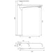 Sonas Urban Living Tall Basin Mixer Tap - Tall Basin Mixer