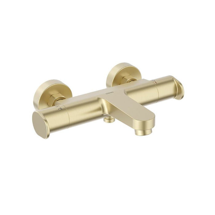 Sonas Urban Living Thermostatic Bath Shower Mixer - Brushed