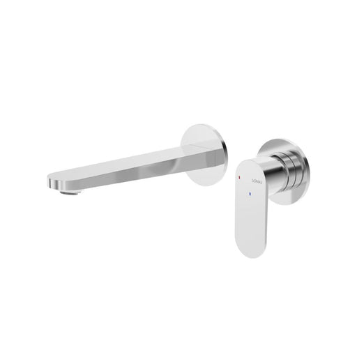 Sonas Urban Living Wall Mounted Basin Mixer Tap - Chrome