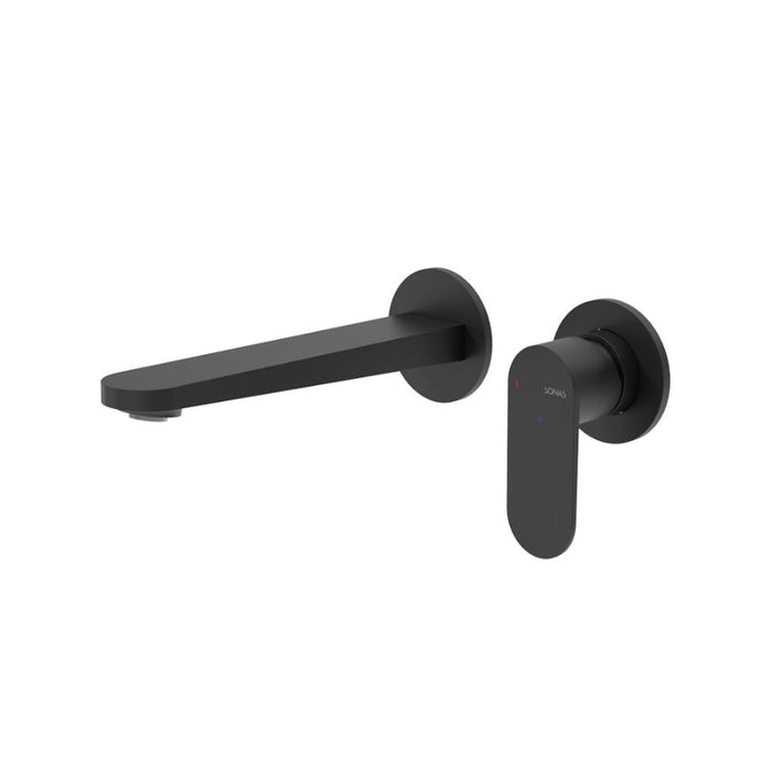 Sonas Urban Living Wall Mounted Basin Mixer Tap - Matt