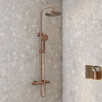 Sonas Urban Rain Round Thermostatic Exposed Shower Kit