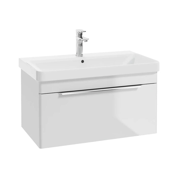 Sonas Vagar 1 Drawer Wall Hung Vanity Unit With Basin - Matt