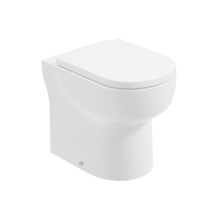 Sonas Via Comfort Height Back To Wall Toilet And Seat