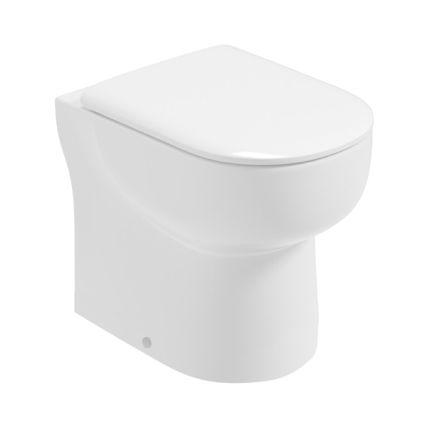 Sonas Via Comfort Height Back To Wall Toilet And Seat