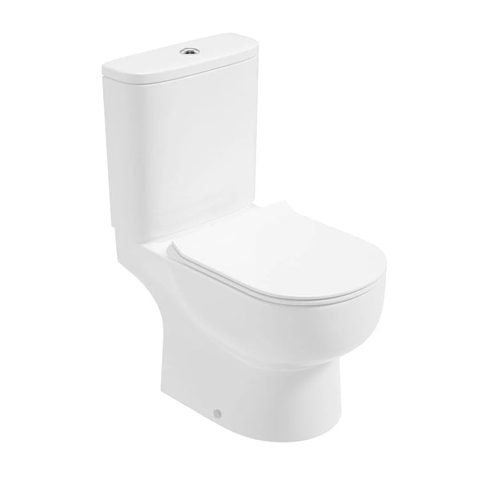 Sonas Via Rimless Open Back Close Coupled Toilet