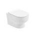 Sonas Via Rimless Wall Hung Toilet And Seat - Slim Soft