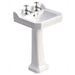 Sonas Westbury Basin With Full Pedestal - 550mm / 2 Tap