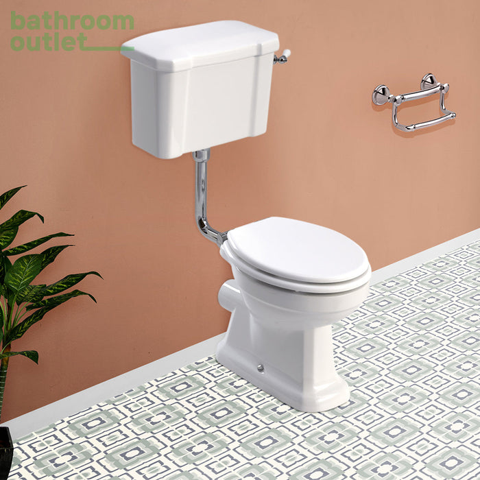 Sonas Westbury Low Level Toilet With Cistern And Soft Close