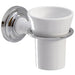 Sonas Westbury Toothbrush Holder - Chrome/White Holders