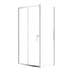 Sonas Zeba 6mm Framed Sliding Shower Door With Side Panel