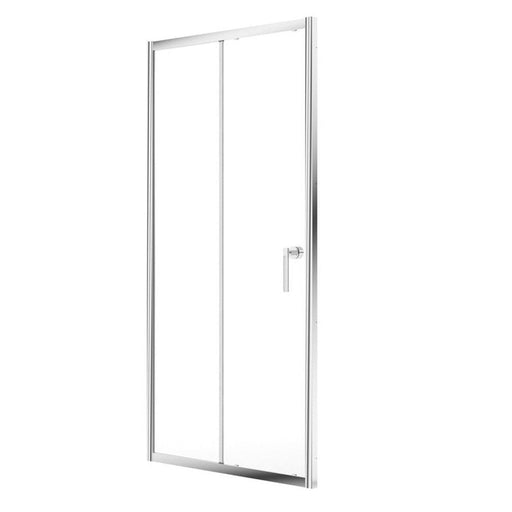 Sonas Zeba Recess Sliding Shower Door - Chrome - 1000mm
