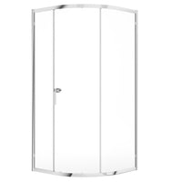 Sonas Zeba Single Door Quadrant Shower Door - Chrome - 800mm