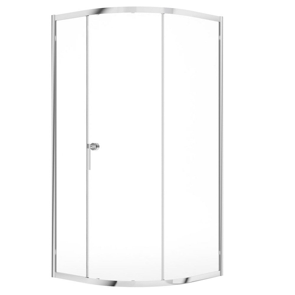 Sonas zeba single door quadrant shower door chrome bathroom outlet