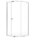 Sonas Zeba Single Door Quadrant Shower Door - Chrome - 800mm