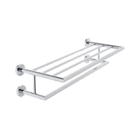 Vado Individual Spa Towel Shelf With Towel Rail - 600mm Long