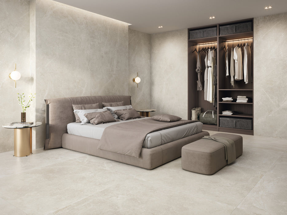 Splendido Cream Matt Porcelain Wall & Floor Tile