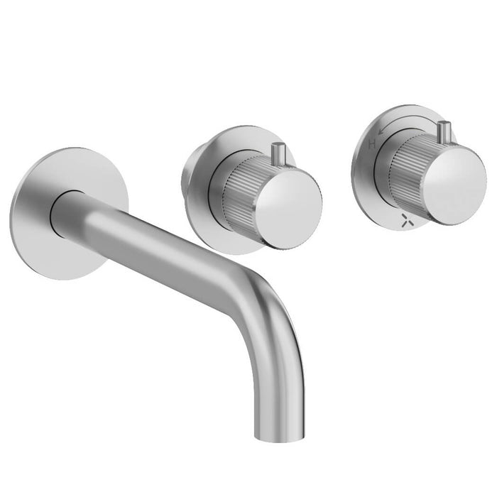 Crosswater Module 3ONE6 2 Outlet Thermostatic Concealed Shower Valve With Trim set and Bath Spout