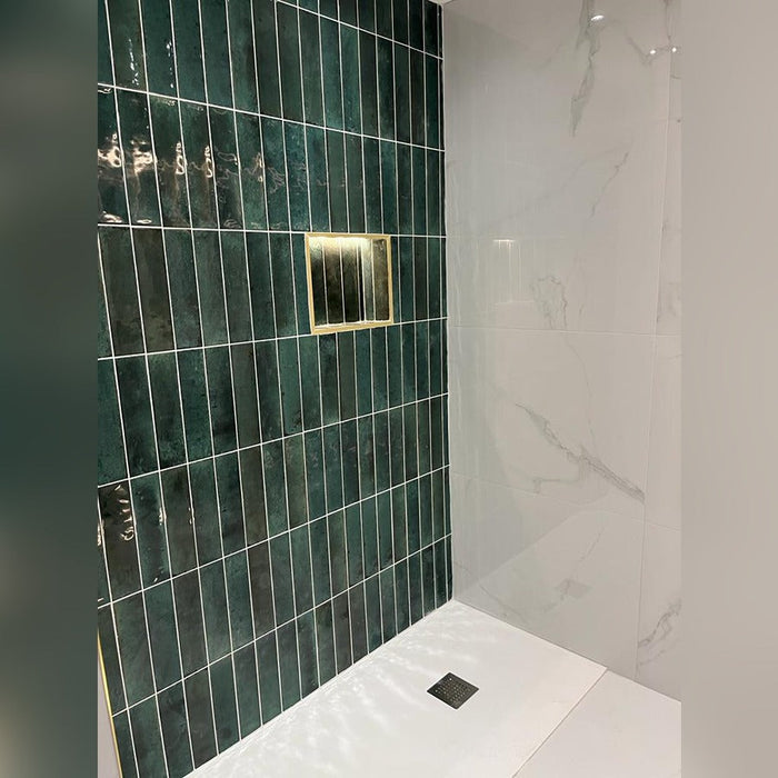 Stilo Cipresso Olive Ceramic Tile 7.5x30 - Tiles,Ceramic