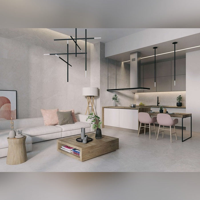 Stilo Giorno Light Matt Porcelain Tile 75x75