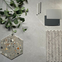 Stilo Nebbia Grey Matt Porcelain Tile 60x60