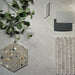 Stilo Nebbia Matt Grey Porcelain Tile 75x75
