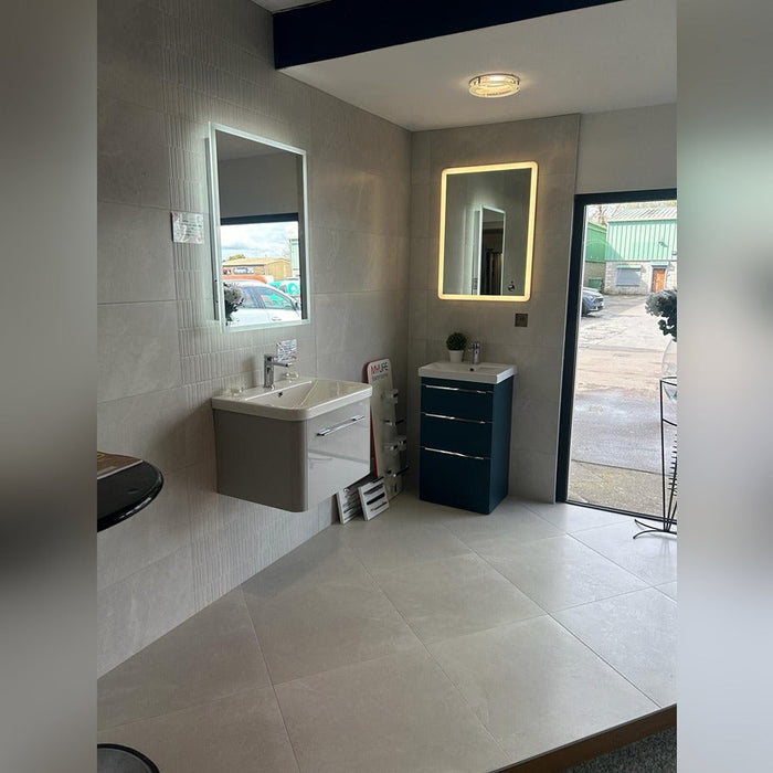 Stilo Nebbia White Matt Porcelain Tile 75x75