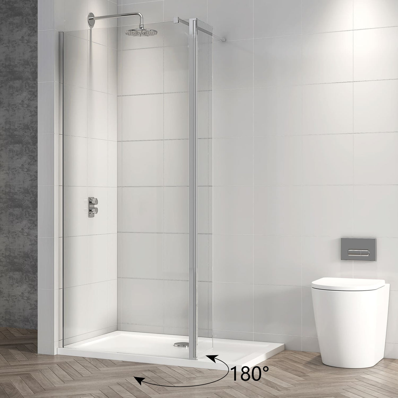 Pop Up Upsell and On-page Upsell - Tailored Wetroom Glass Panels
