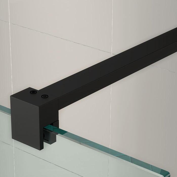 Tailored TI8 8mm Wetroom Clear Glass Panel with Profile Kit