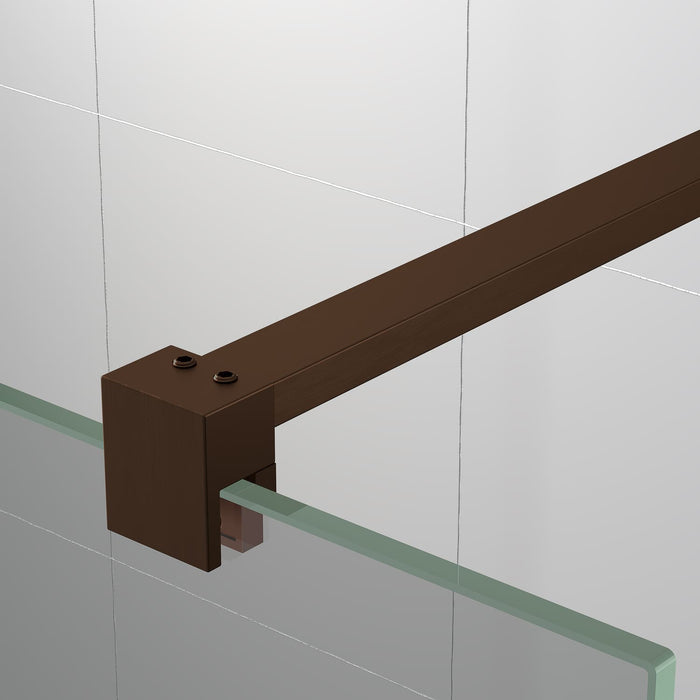 Tailored TI8 8mm Wetroom Clear Glass Panel with Profile Kit