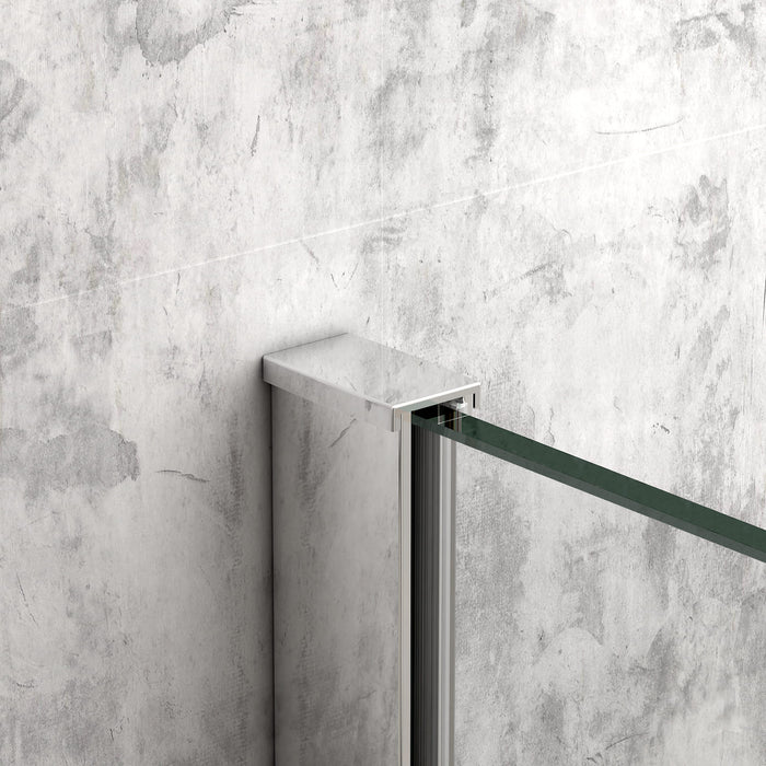 Tailored TI8 8mm Wetroom Clear Glass Panel with Profile Kit