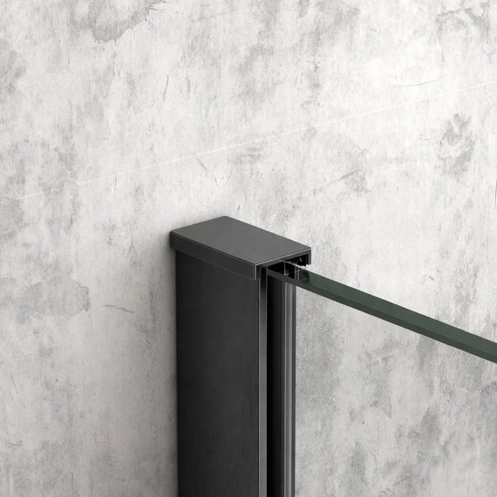 Tailored TI8 8mm Wetroom Clear Glass Panel with Profile Kit