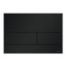 Tece Square II Metal Dual Flush Plate for Concealed Uni