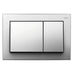 Tece Standard Dual Flush Plate for Concealed Cistern - Base