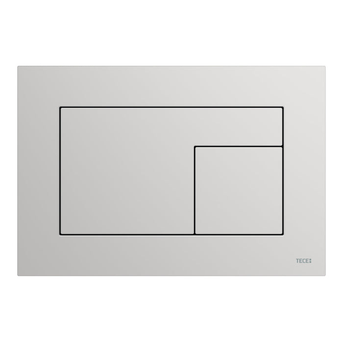 Tece Velvet Dual Flush Plate for Concealed Cistern - Stone