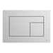 Tece Velvet Dual Flush Plate for Concealed Cistern - Stone