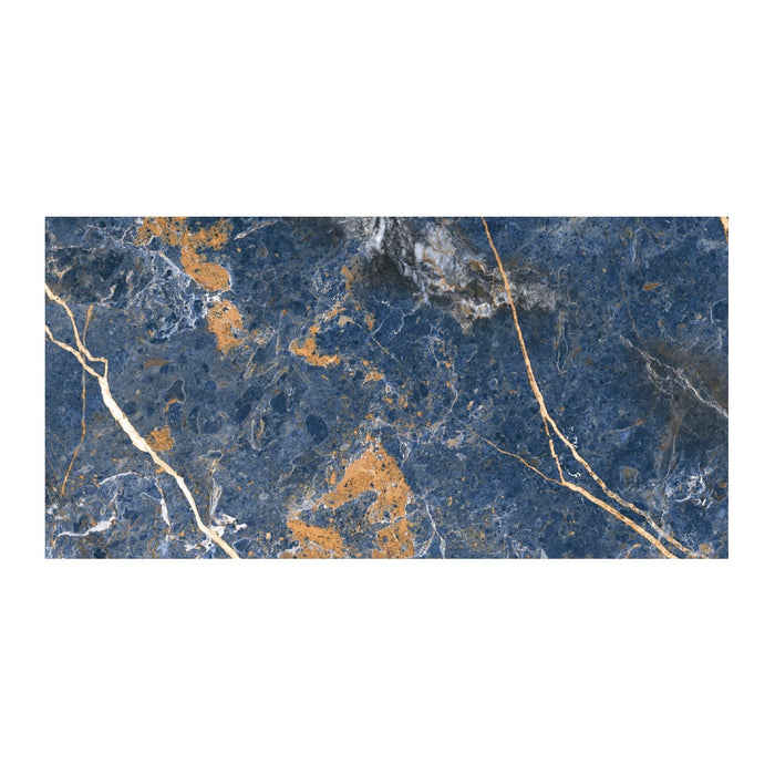 Terra Blue Polished Porcelain Wall & Floor Tile