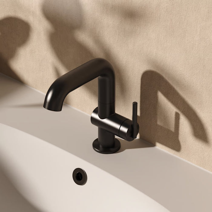 Crosswater 3ONE6 Deck Mounted Side Lever Basin Mixer Tap