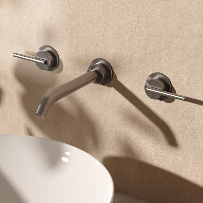 Crosswater 3ONE6 3 Hole Wall Mounted Basin Mixer Tap